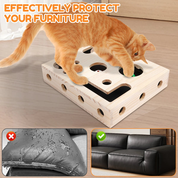 Cat Nail Care Puzzle Toy