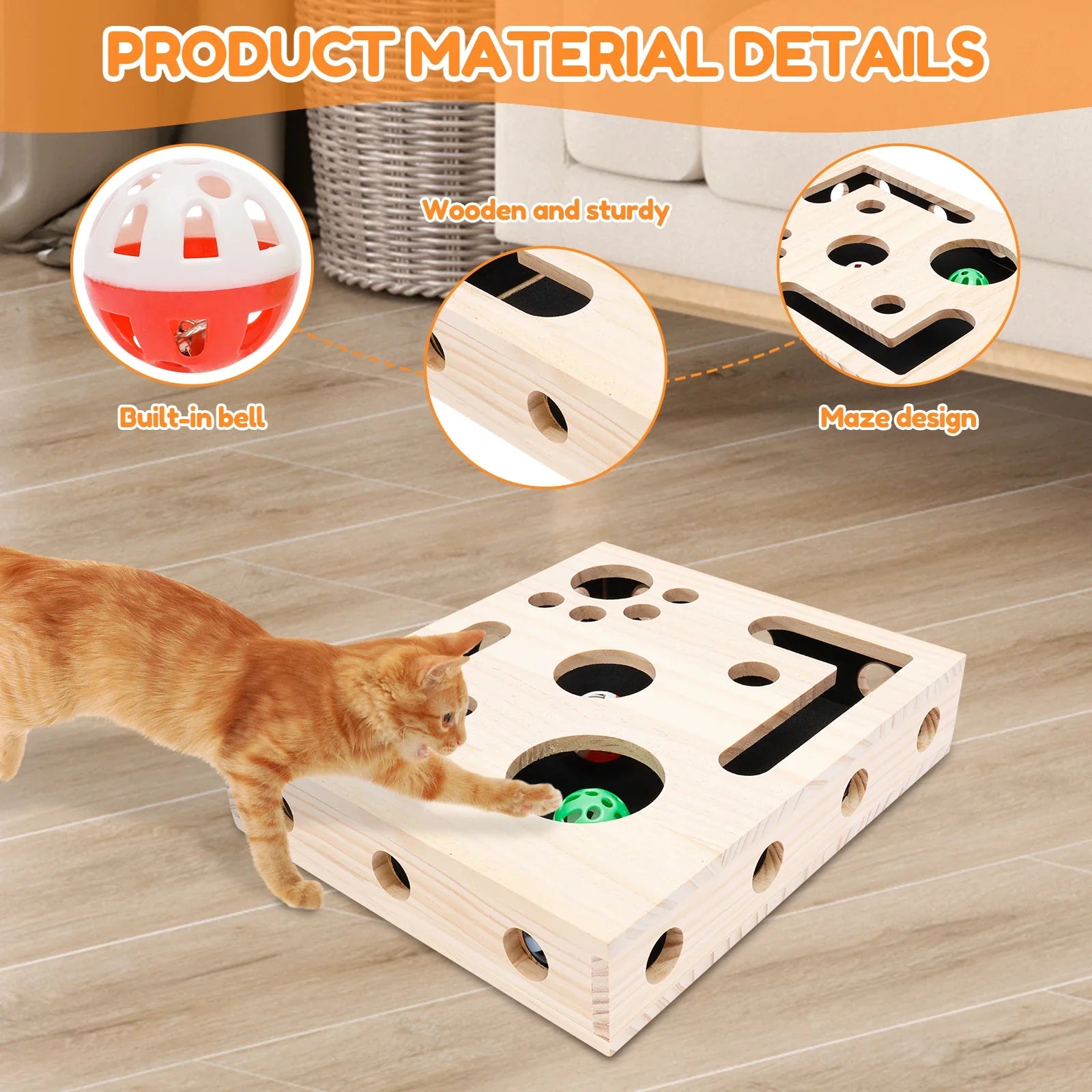 Cat Nail Care Puzzle Toy